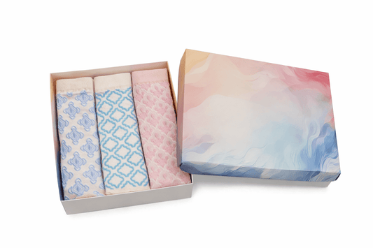 Toptan 6 Adet FUNNYSOXX Kadın Soket Çorap Kabartmalı Desenli, Pamuklu Likralı Konforlu Çorap Seti - funnysoxx