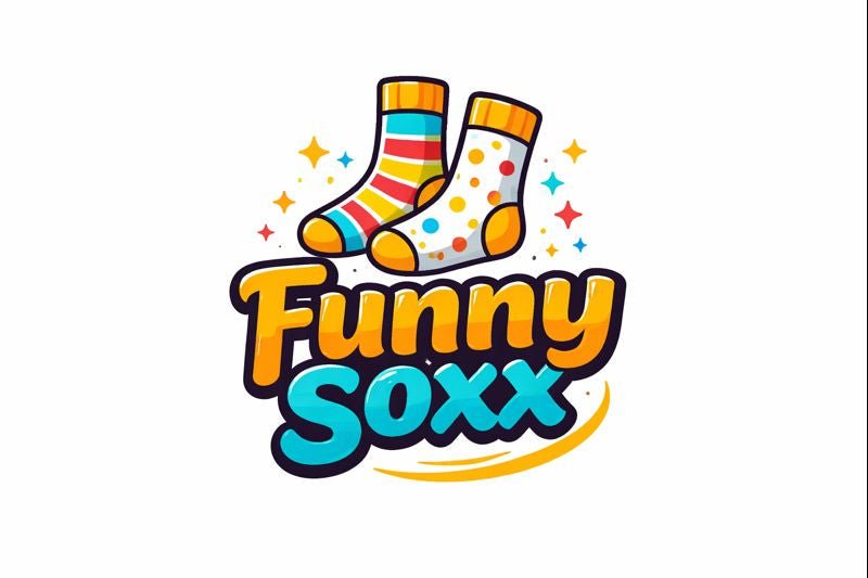 FUNNYSOXX Erkek Soket Çorap 3’lü Set – Özel Kutulu, %80 Pamuk, Geometrik Desenli (40/45) - funnysoxx