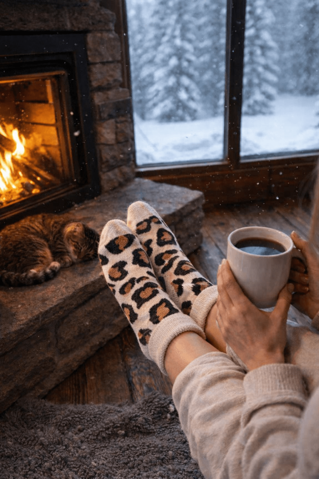 Toptan 6 Adet FUNNYSOXX Etnik Leopar Desenli Kadın Havlu Soket Çorap Premium Pamuklu & Likralı Çorap Seti - funnysoxx