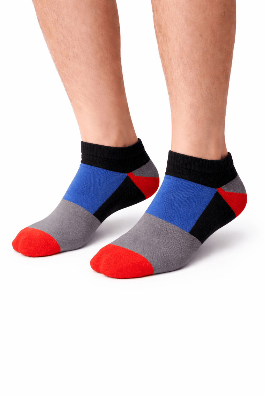 Toptan 6 Adet FUNNYSOXX Kadın & Erkek Spor Step Çorap Pamuklu Likralı Konforlu Çorap Seti Unisex - funnysoxx