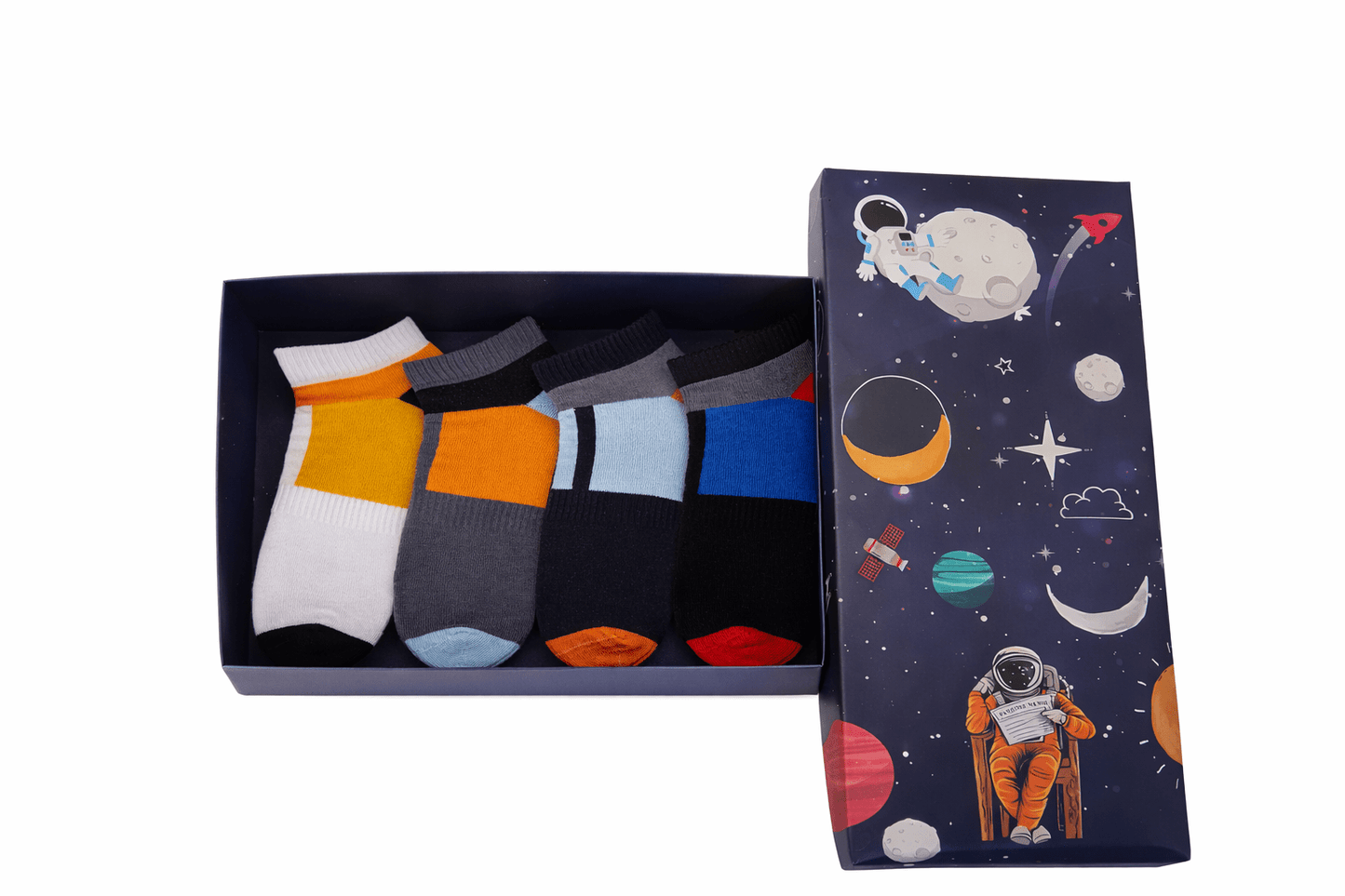 Toptan 6 Adet FUNNYSOXX Kadın & Erkek Spor Step Çorap Pamuklu Likralı Konforlu Çorap Seti Unisex - funnysoxx