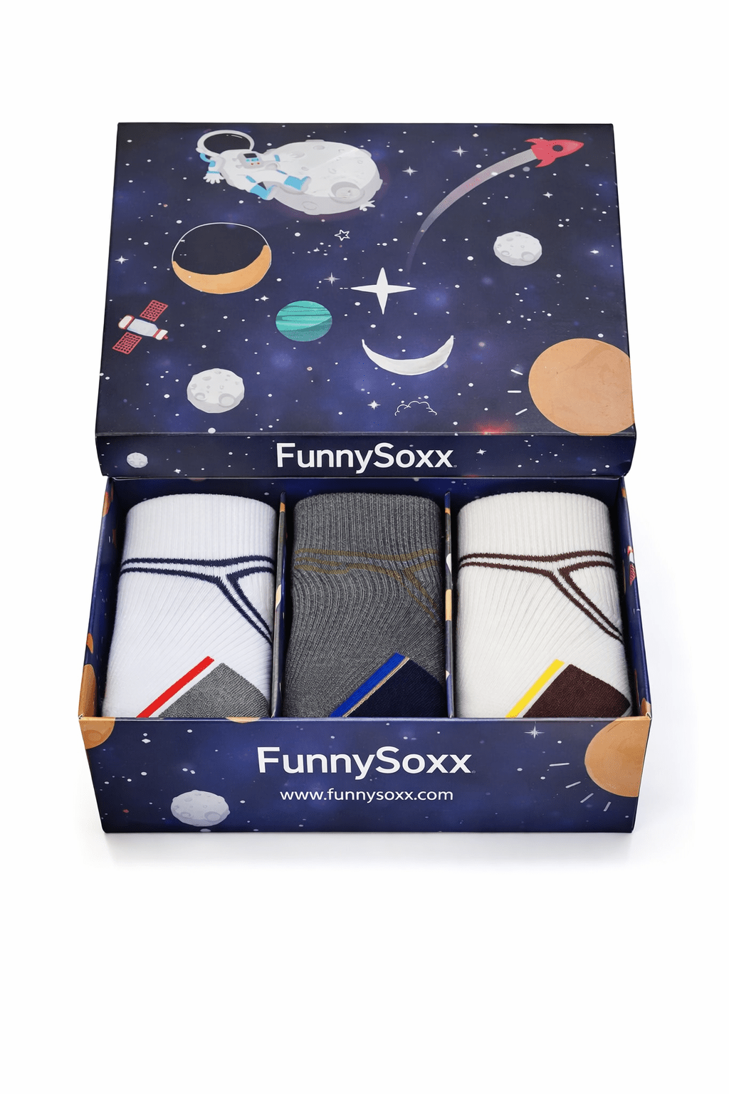 Toptan 6 Adet FUNNYSOXX Derbili Erkek Patik Çorap Günlük & Mevsimlik Premium Likralı Pamuklu Çorap Seti - funnysoxx