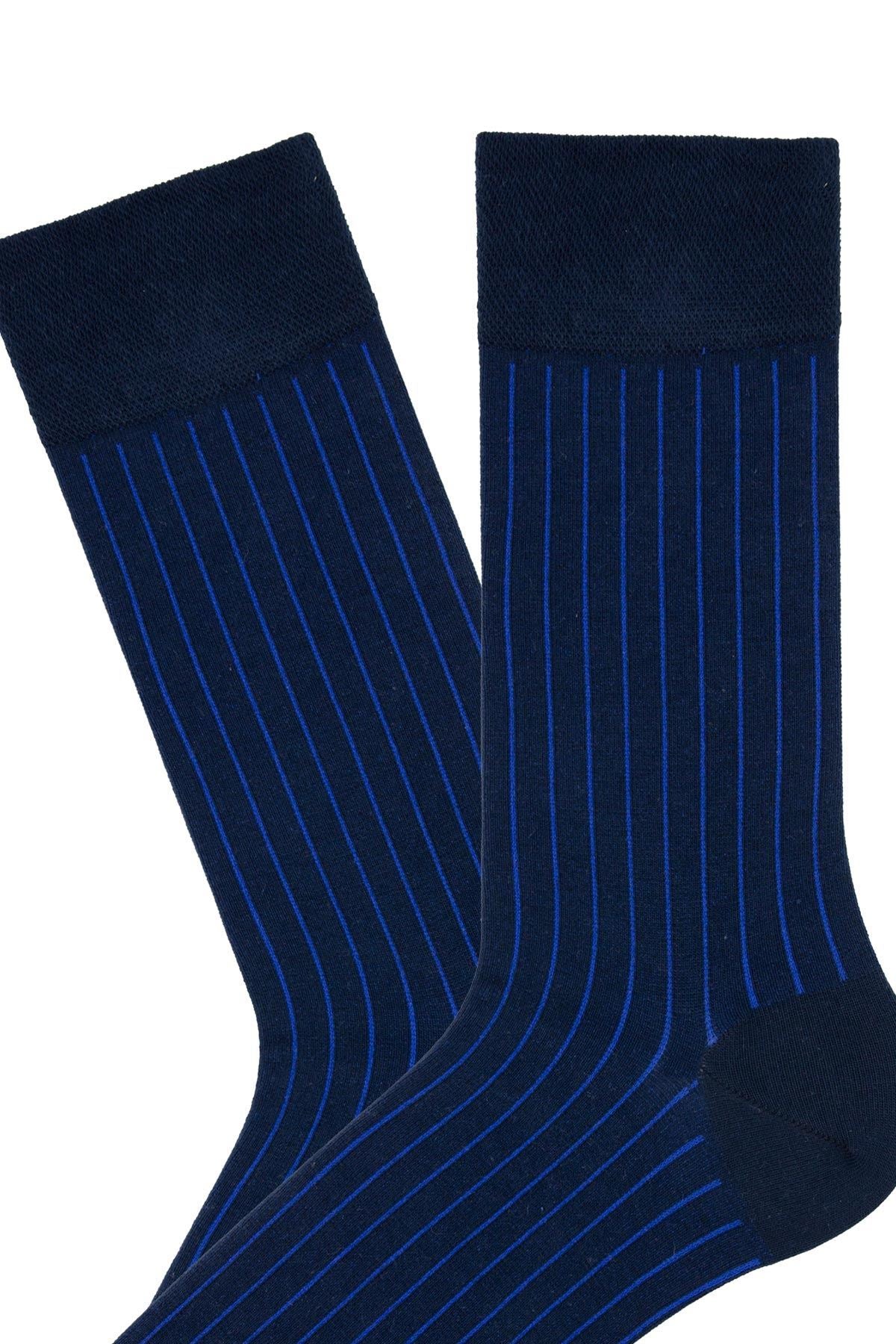 FUNNYSOXX Erkek Çorap 4’lü Özel Kutulu Set – Pamuklu Klasik Çorap (40 - 45) - funnysoxx