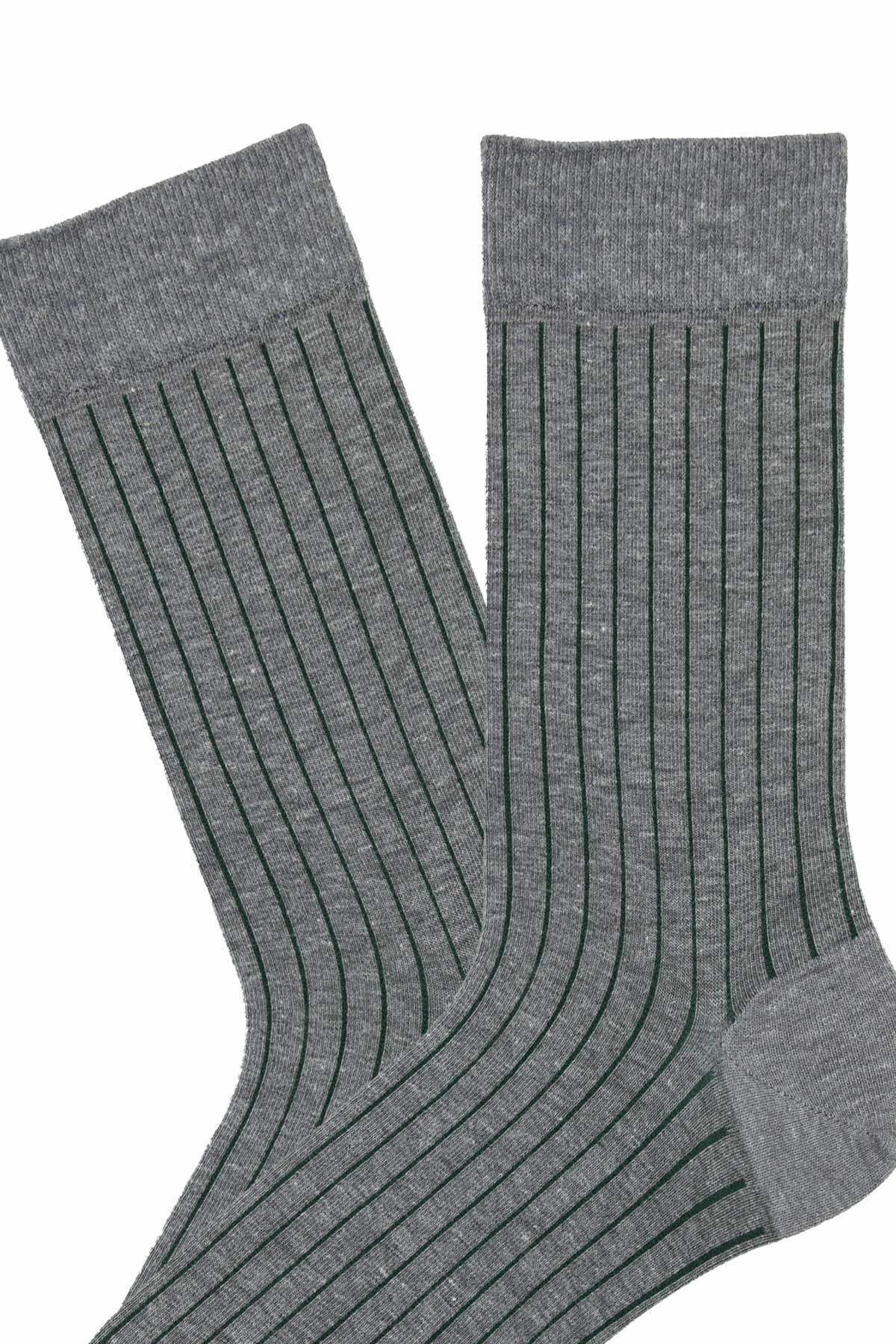 FUNNYSOXX Erkek Çorap 4’lü Özel Kutulu Set – Pamuklu Klasik Çorap (40 - 45) - funnysoxx